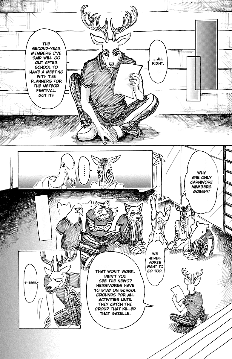 Beastars Chapter 21 page 14 - Chapter 21: Resonance with the Outside World