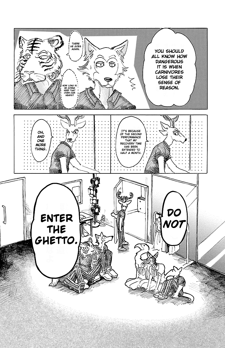 Beastars Chapter 21 page 15 - Chapter 21: Resonance with the Outside World