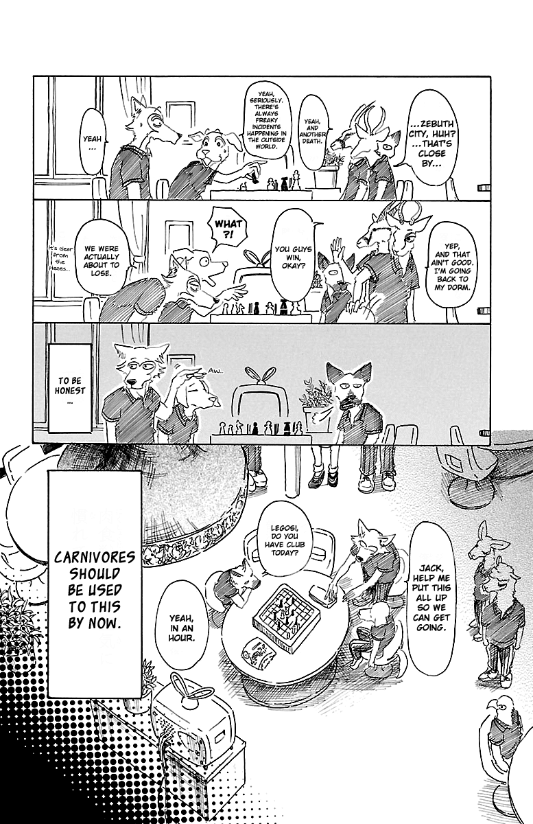 Beastars Chapter 21 page 3 - Chapter 21: Resonance with the Outside World