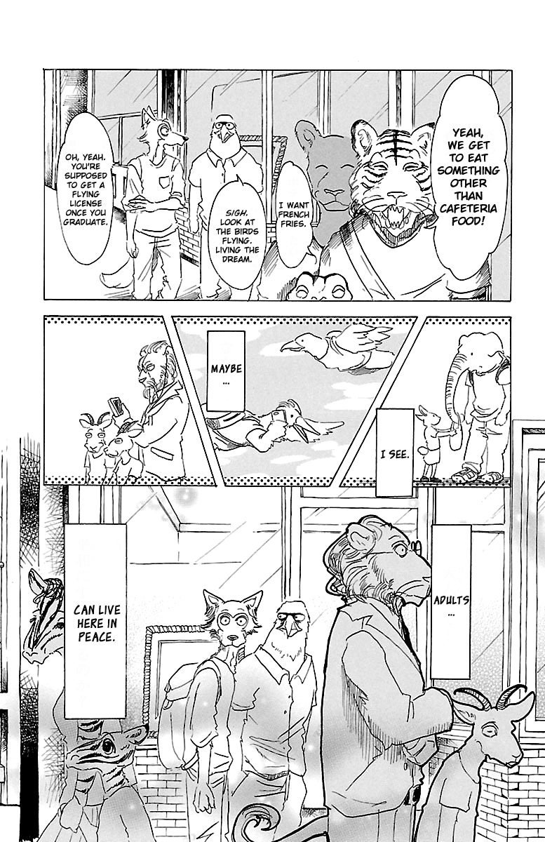 Beastars Chapter 22 page 10 - Chapter 22: Together with Bill's Shadow