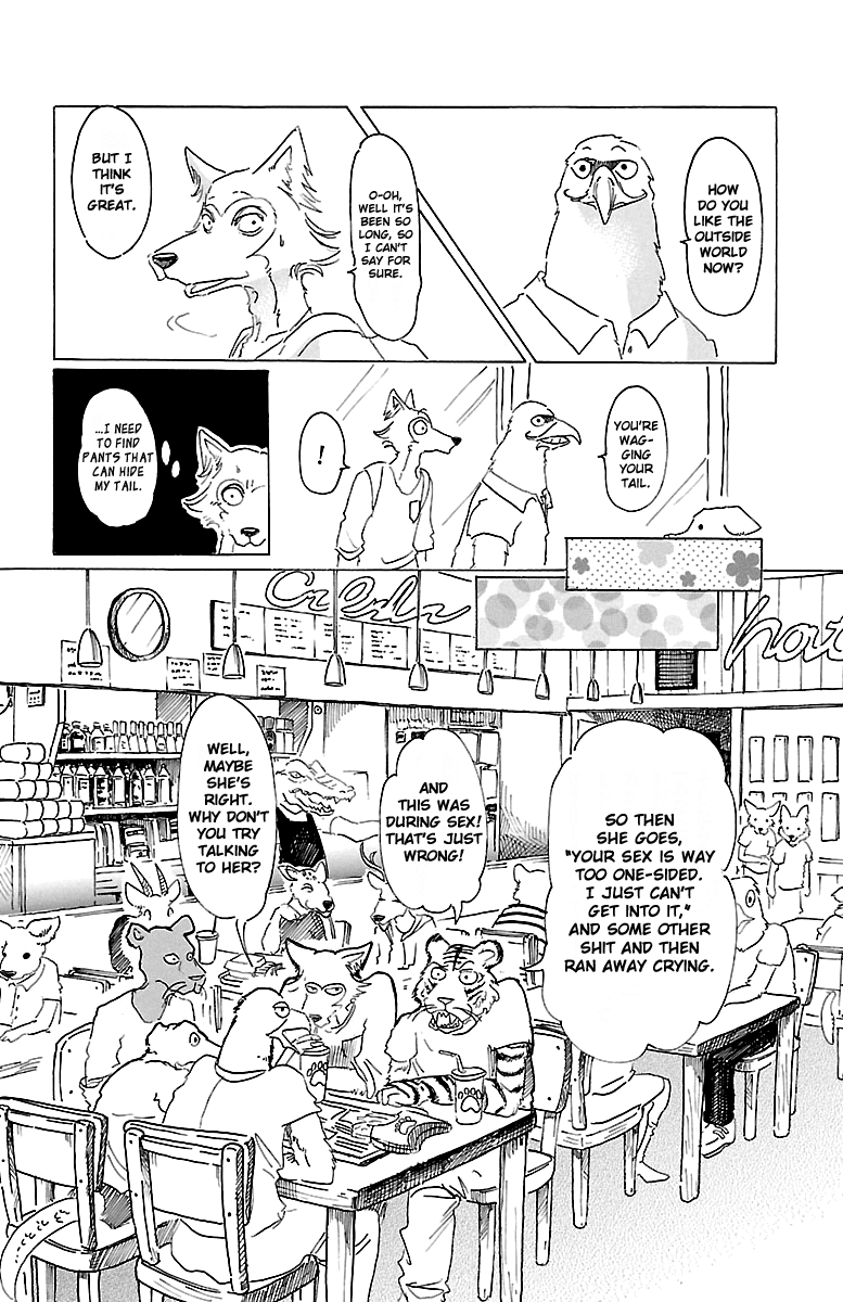 Beastars Chapter 22 page 11 - Chapter 22: Together with Bill's Shadow