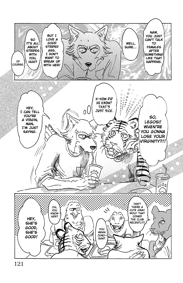 Beastars Chapter 22 page 12 - Chapter 22: Together with Bill's Shadow