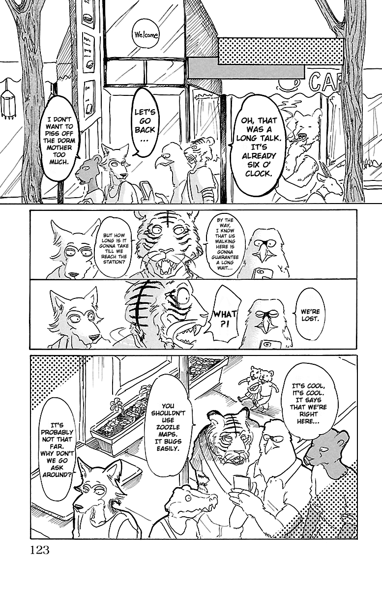 Beastars Chapter 22 page 14 - Chapter 22: Together with Bill's Shadow