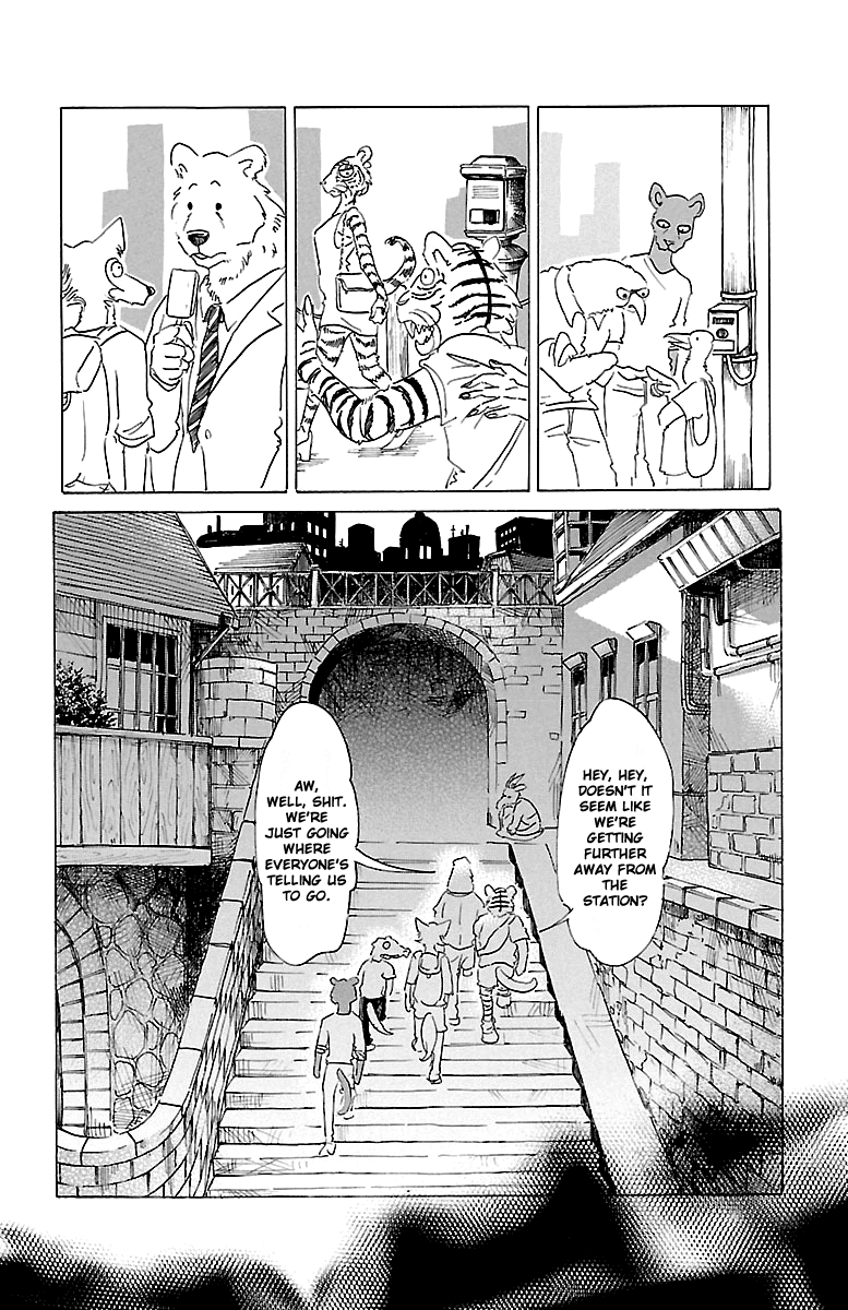 Beastars Chapter 22 page 15 - Chapter 22: Together with Bill's Shadow