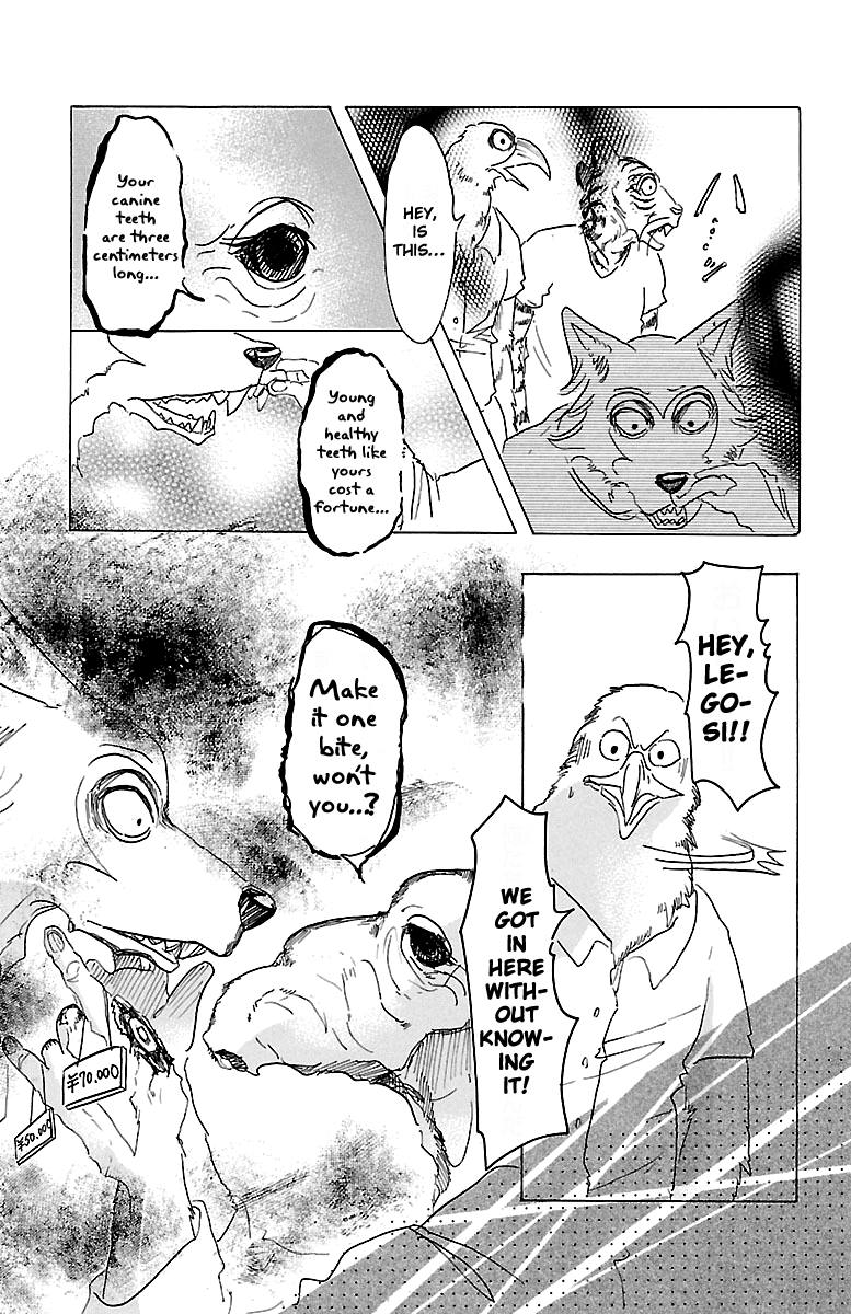 Beastars Chapter 22 page 18 - Chapter 22: Together with Bill's Shadow