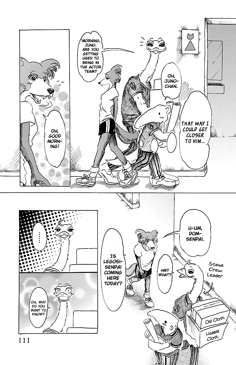 Beastars Chapter 22 page 3 - Chapter 22: Together with Bill's Shadow