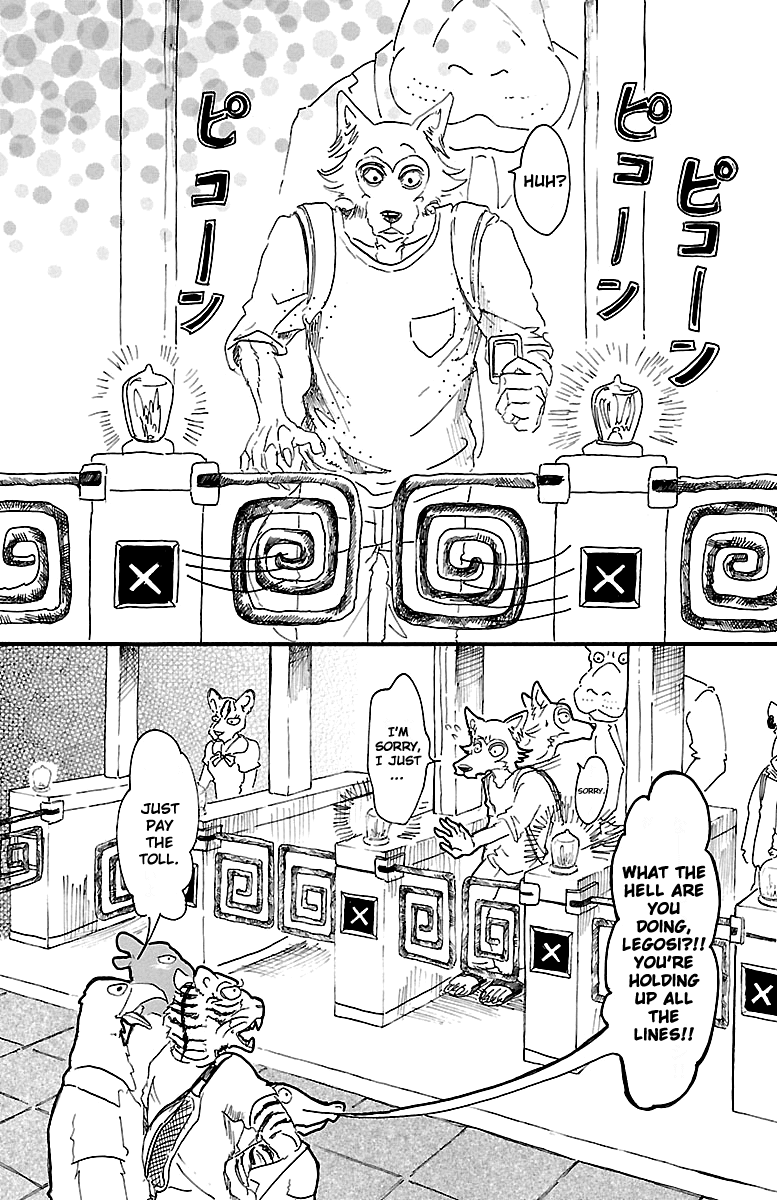 Beastars Chapter 22 page 6 - Chapter 22: Together with Bill's Shadow