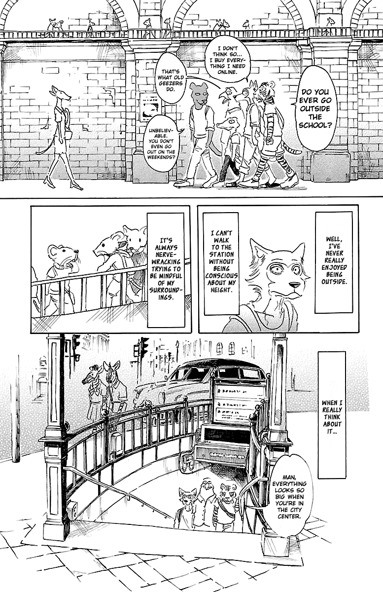 Beastars Chapter 22 page 7 - Chapter 22: Together with Bill's Shadow