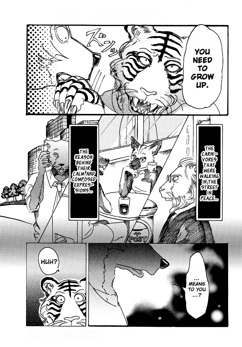 Beastars Chapter 23 page 10 - Chapter 23: Falling Down the Stairs of Adulthood
