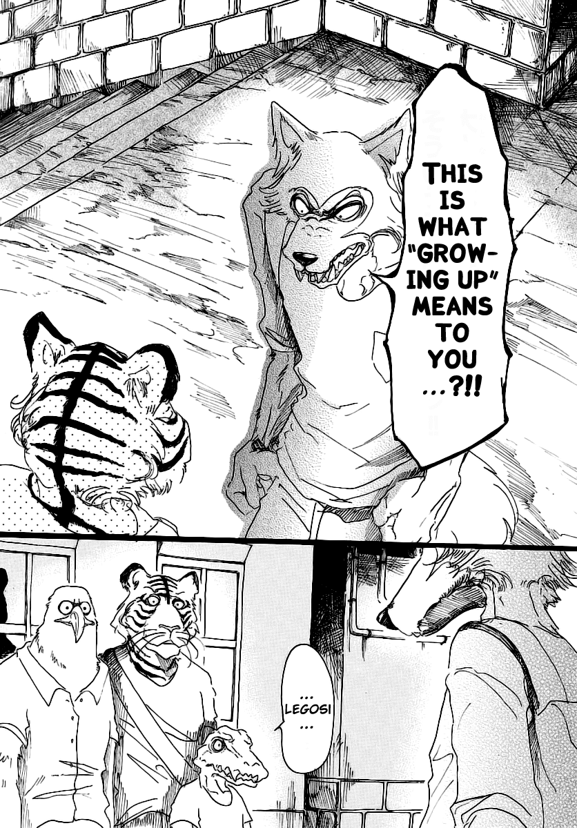 Beastars Chapter 23 page 11 - Chapter 23: Falling Down the Stairs of Adulthood
