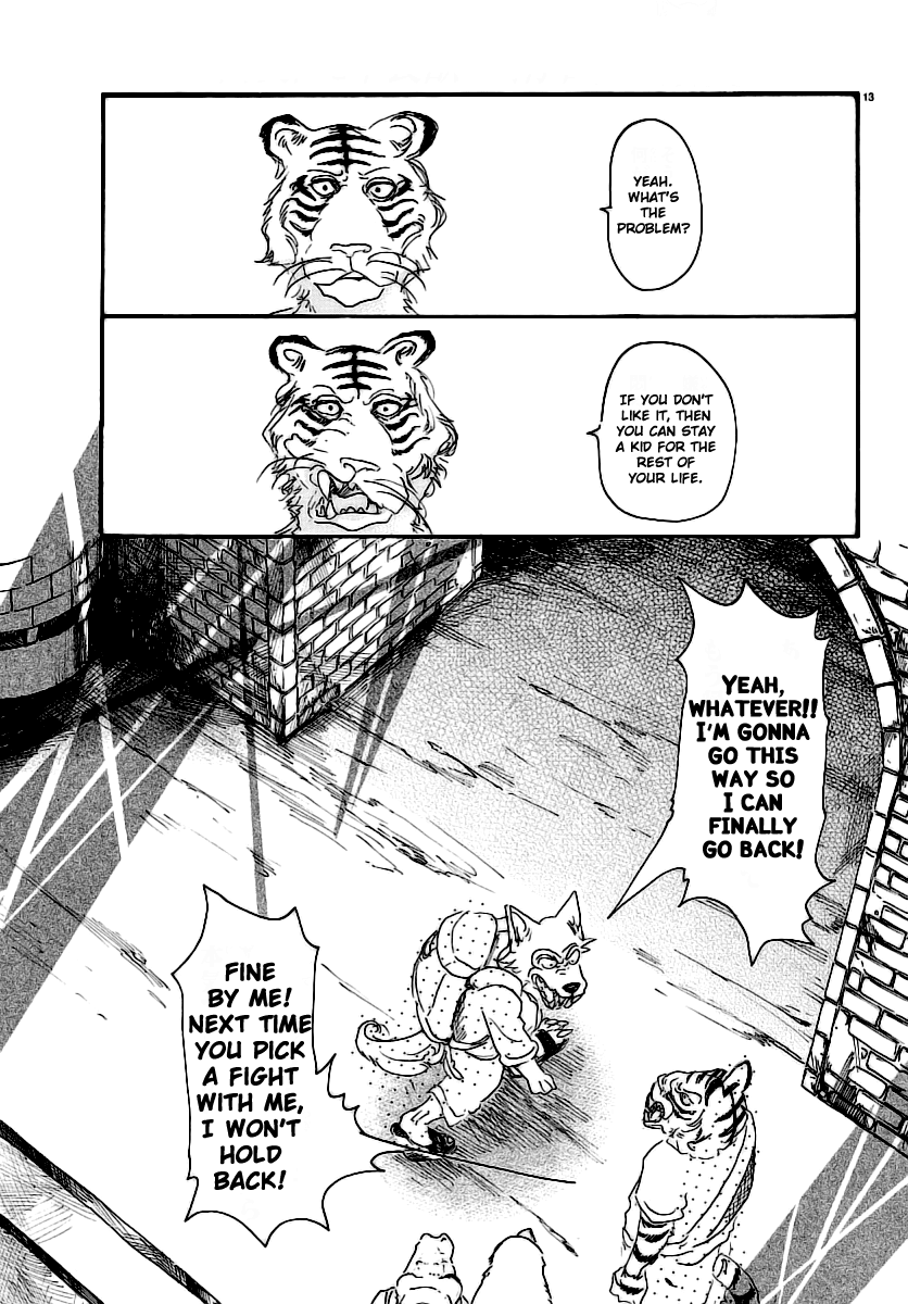 Beastars Chapter 23 page 12 - Chapter 23: Falling Down the Stairs of Adulthood