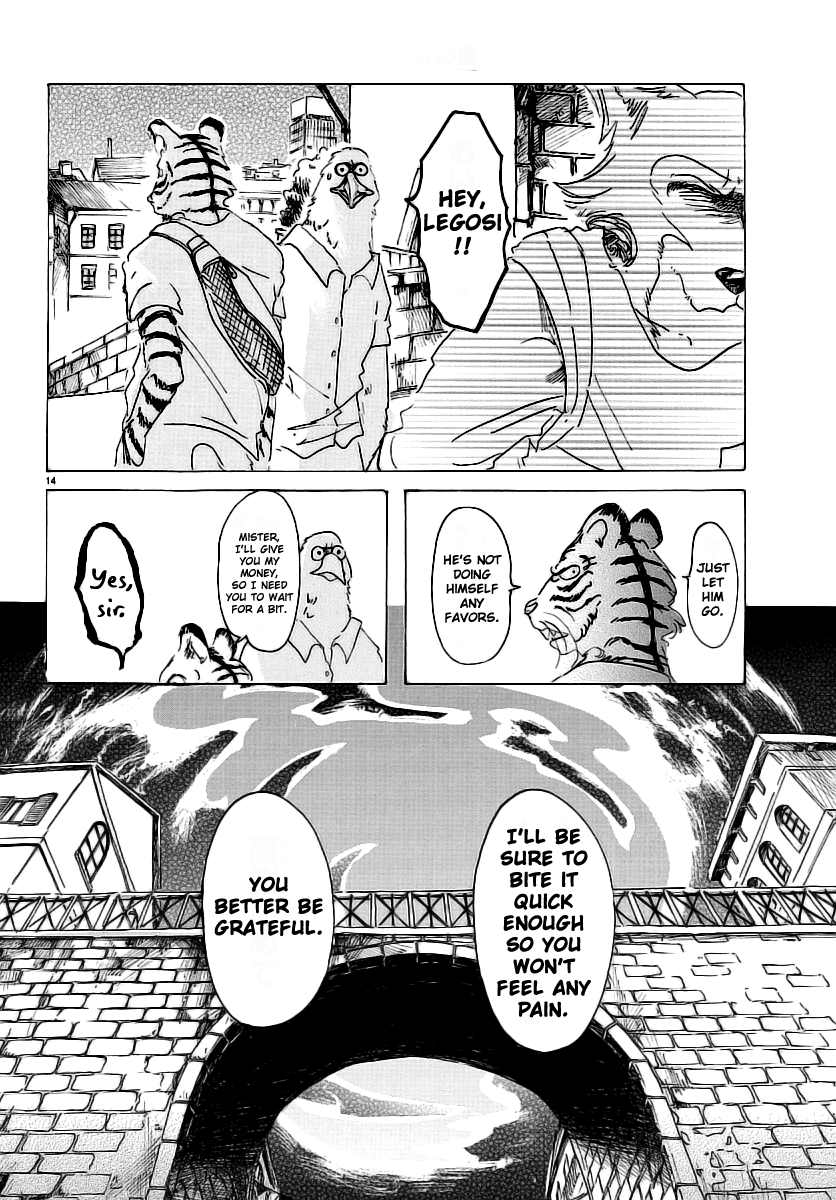 Beastars Chapter 23 page 13 - Chapter 23: Falling Down the Stairs of Adulthood