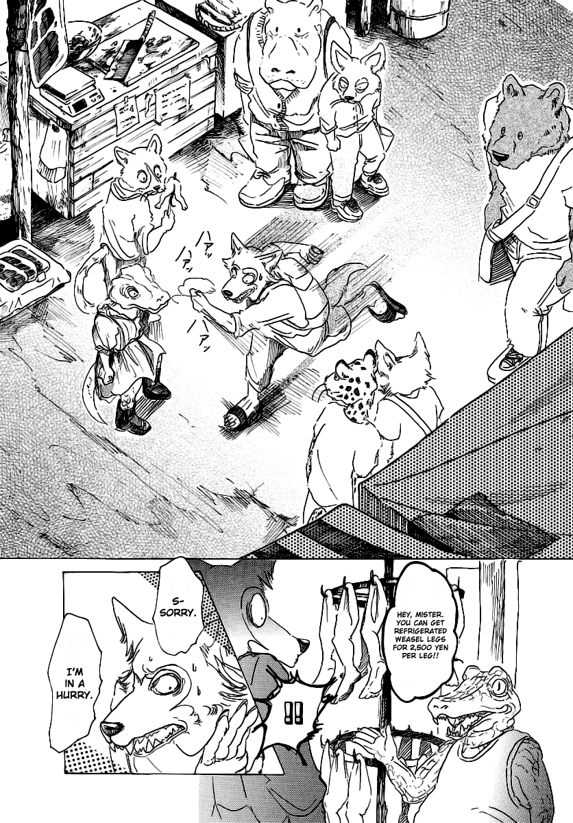 Beastars Chapter 23 page 14 - Chapter 23: Falling Down the Stairs of Adulthood