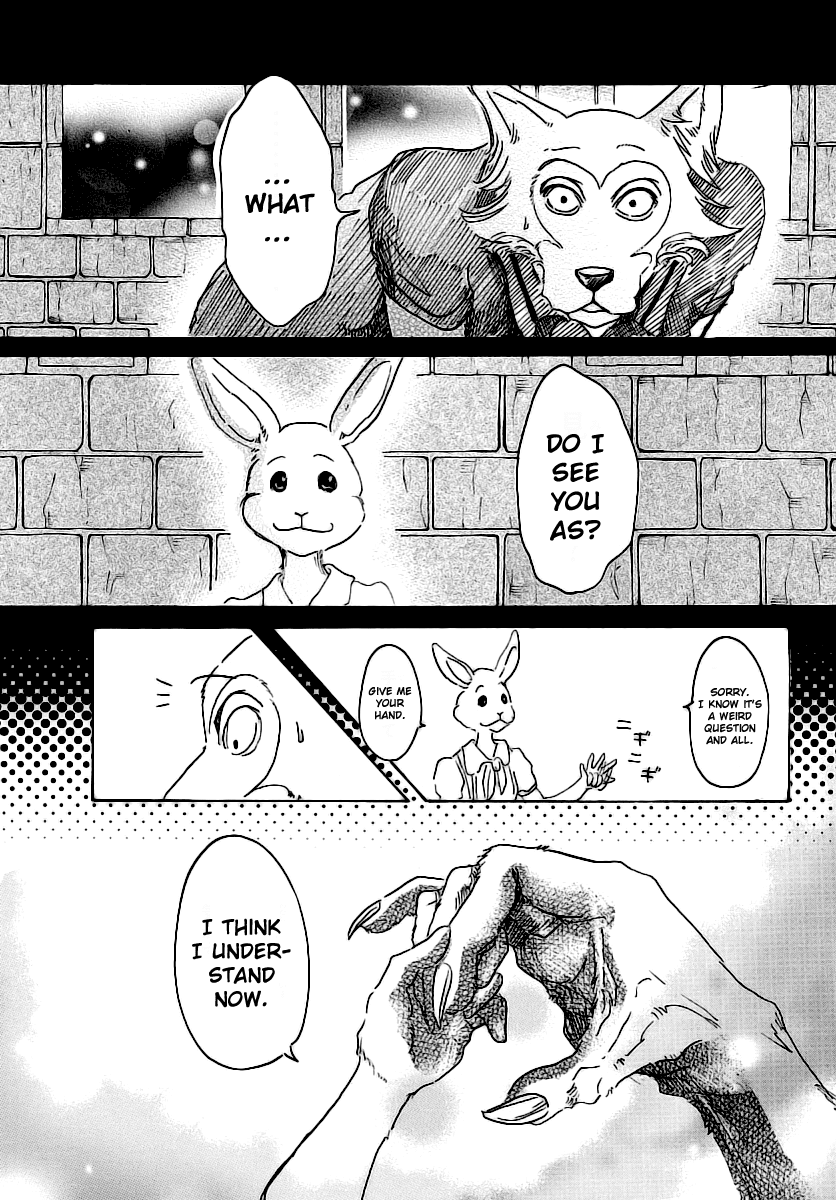 Beastars Chapter 23 page 3 - Chapter 23: Falling Down the Stairs of Adulthood