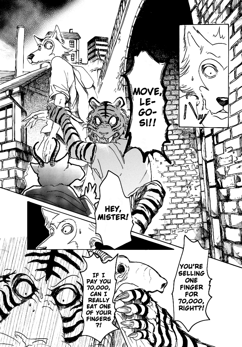 Beastars Chapter 23 page 5 - Chapter 23: Falling Down the Stairs of Adulthood