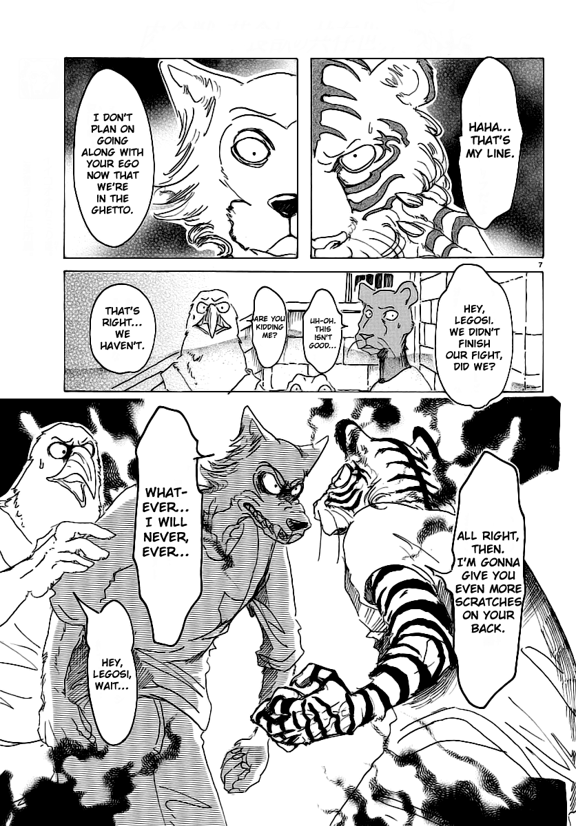 Beastars Chapter 23 page 7 - Chapter 23: Falling Down the Stairs of Adulthood