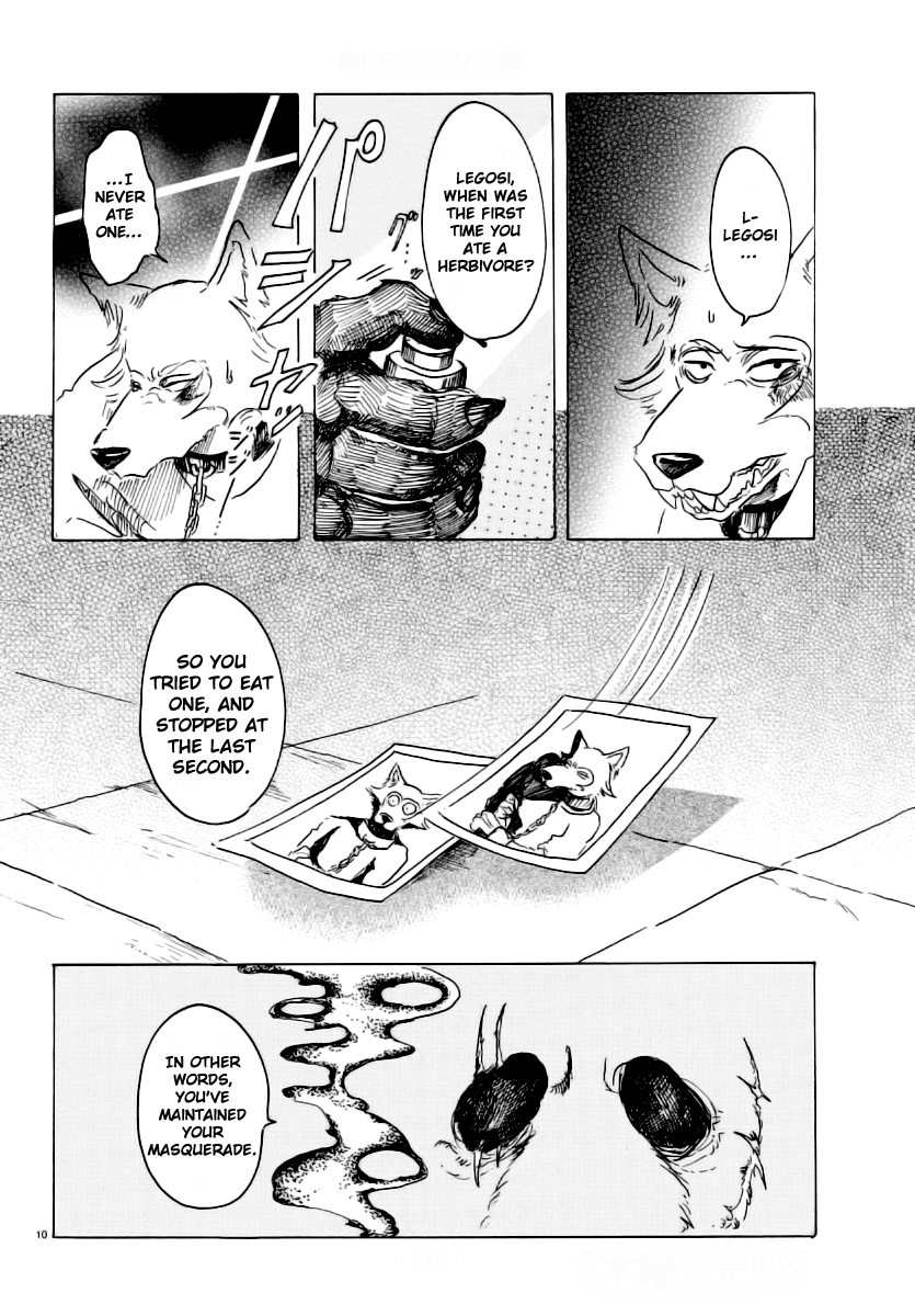 Beastars Chapter 24 page 10 - Chapter 24: Visualized Reality