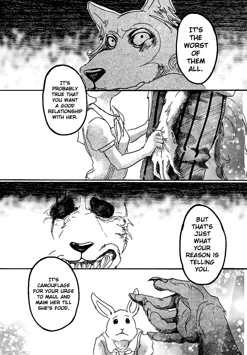 Beastars Chapter 25 page 11 - Chapter 25: My Eyes Filled with Tears, My Heart Filled with Sorrow