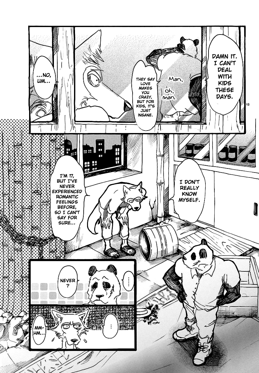 Beastars Chapter 25 page 13 - Chapter 25: My Eyes Filled with Tears, My Heart Filled with Sorrow