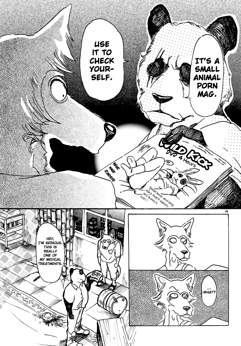 Beastars Chapter 25 page 15 - Chapter 25: My Eyes Filled with Tears, My Heart Filled with Sorrow