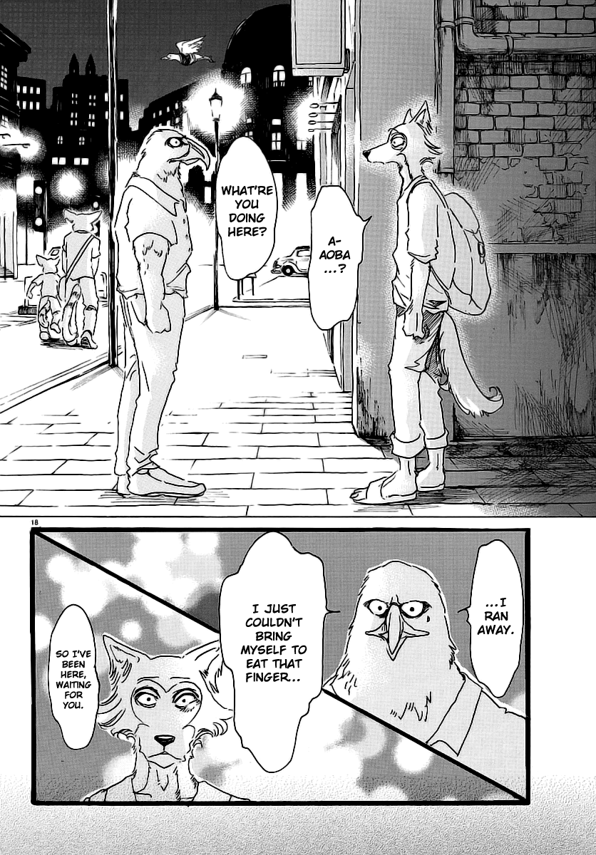 Beastars Chapter 25 page 18 - Chapter 25: My Eyes Filled with Tears, My Heart Filled with Sorrow