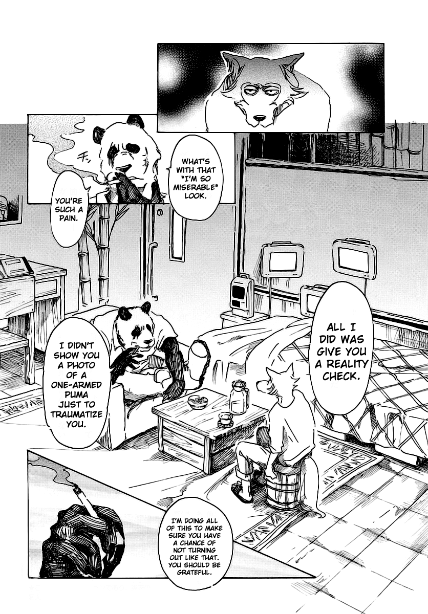 Beastars Chapter 25 page 2 - Chapter 25: My Eyes Filled with Tears, My Heart Filled with Sorrow
