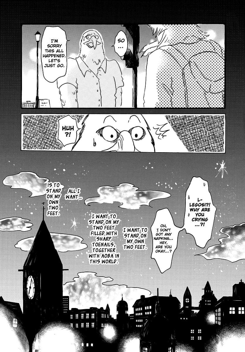 Beastars Chapter 25 page 20 - Chapter 25: My Eyes Filled with Tears, My Heart Filled with Sorrow