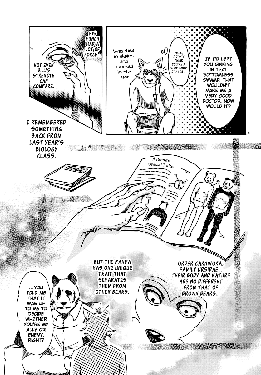 Beastars Chapter 25 page 3 - Chapter 25: My Eyes Filled with Tears, My Heart Filled with Sorrow