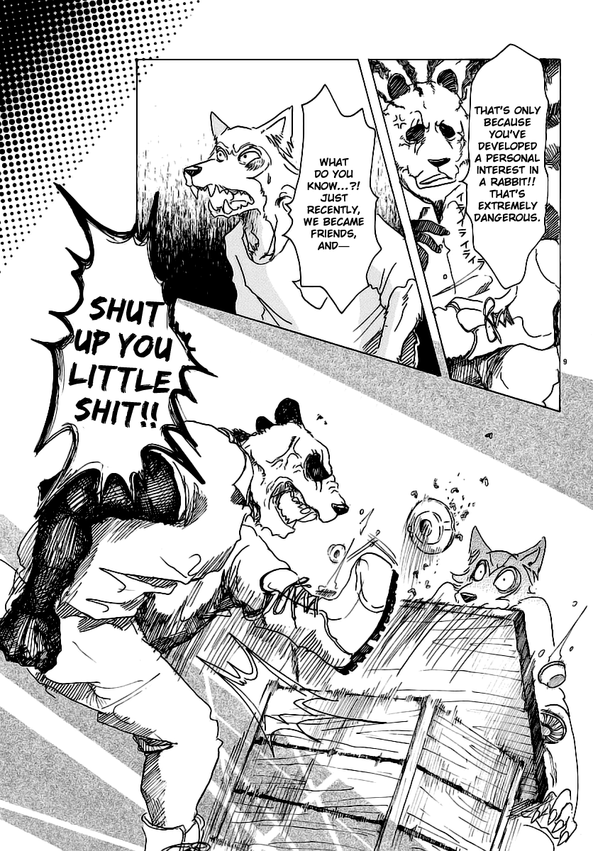 Beastars Chapter 25 page 9 - Chapter 25: My Eyes Filled with Tears, My Heart Filled with Sorrow