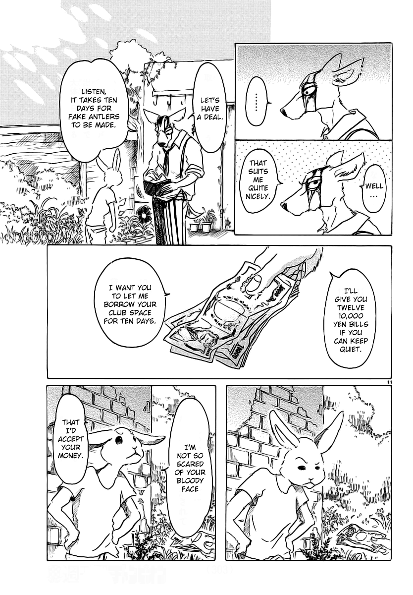 Beastars Chapter 26 page 11 - Chapter 26: That Day with Mister Bambi