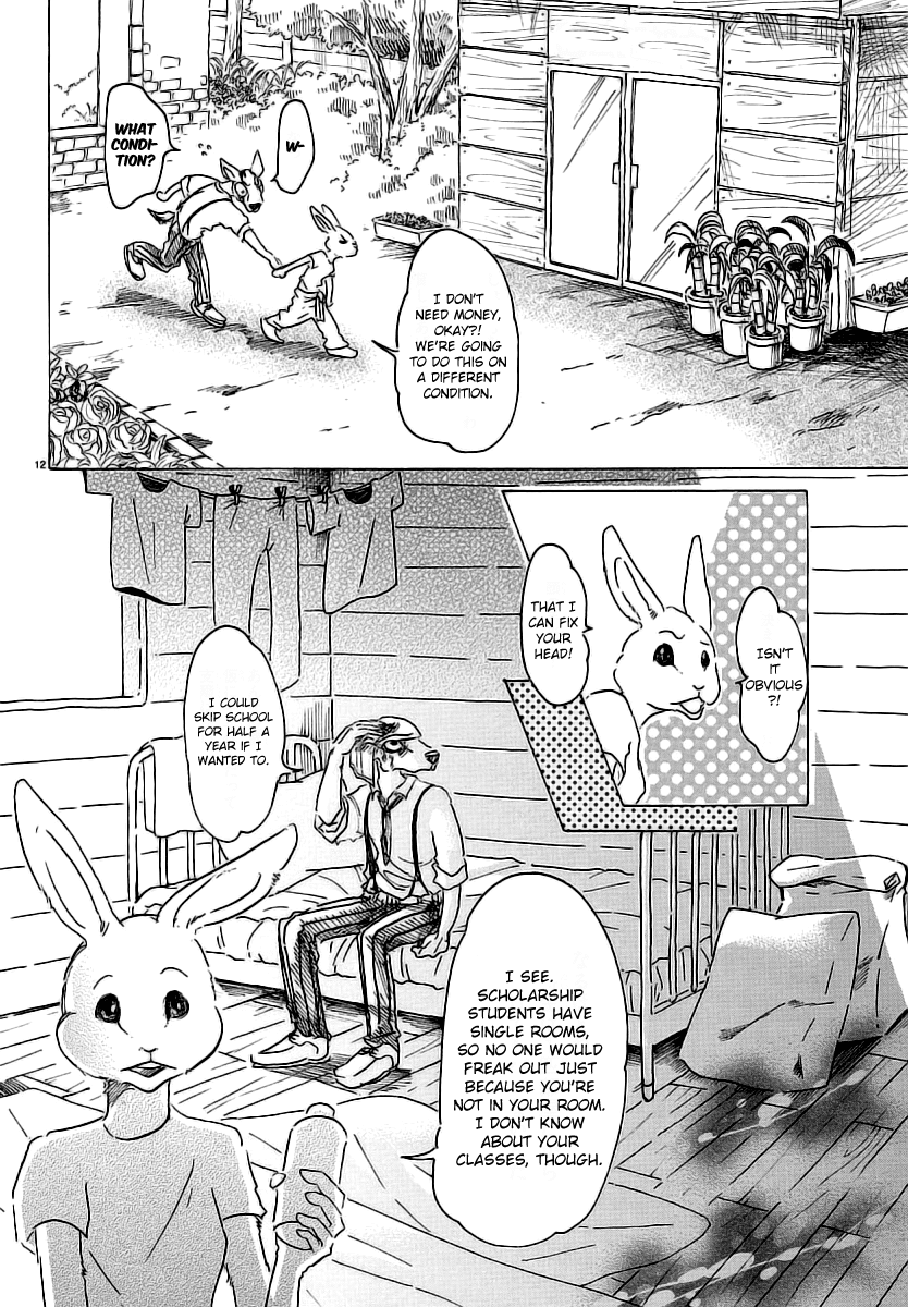 Beastars Chapter 26 page 12 - Chapter 26: That Day with Mister Bambi
