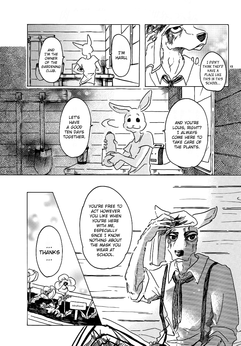 Beastars Chapter 26 page 13 - Chapter 26: That Day with Mister Bambi