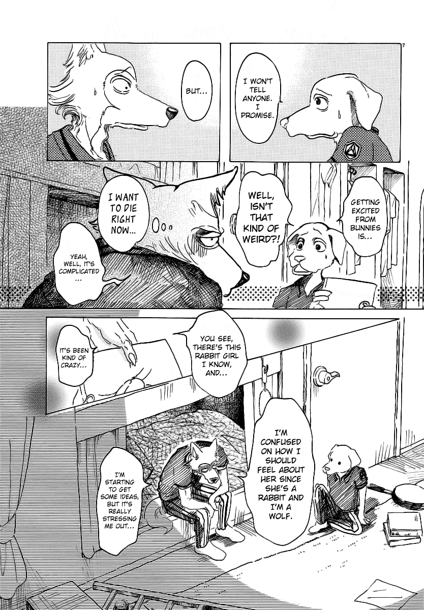 Beastars Chapter 28 page 7 - Chapter 28: The Brilliance of Emotions