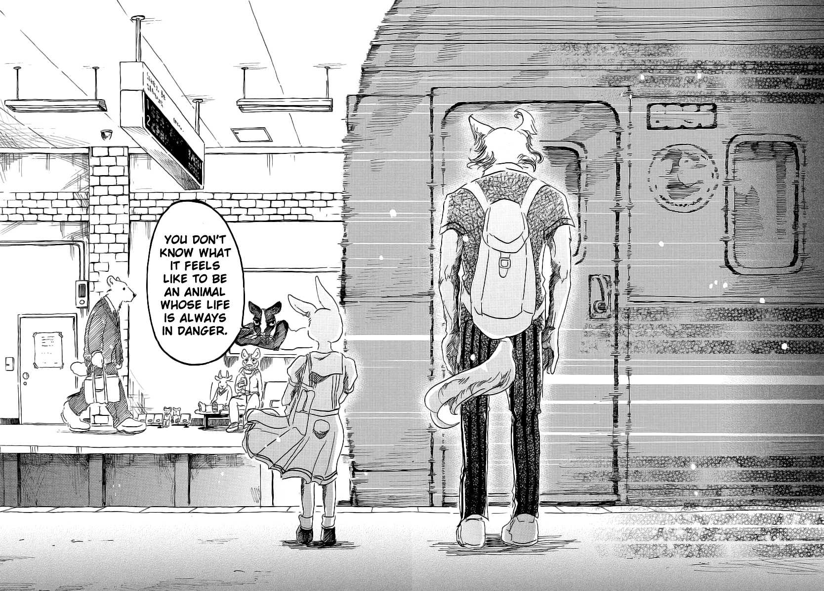 Beastars Chapter 29 page 16 - Chapter 29: Refreshing Wind from the Passing of a Metro Train