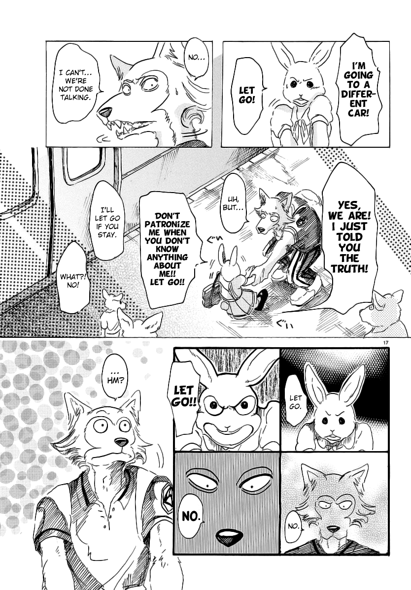 Beastars Chapter 29 page 18 - Chapter 29: Refreshing Wind from the Passing of a Metro Train