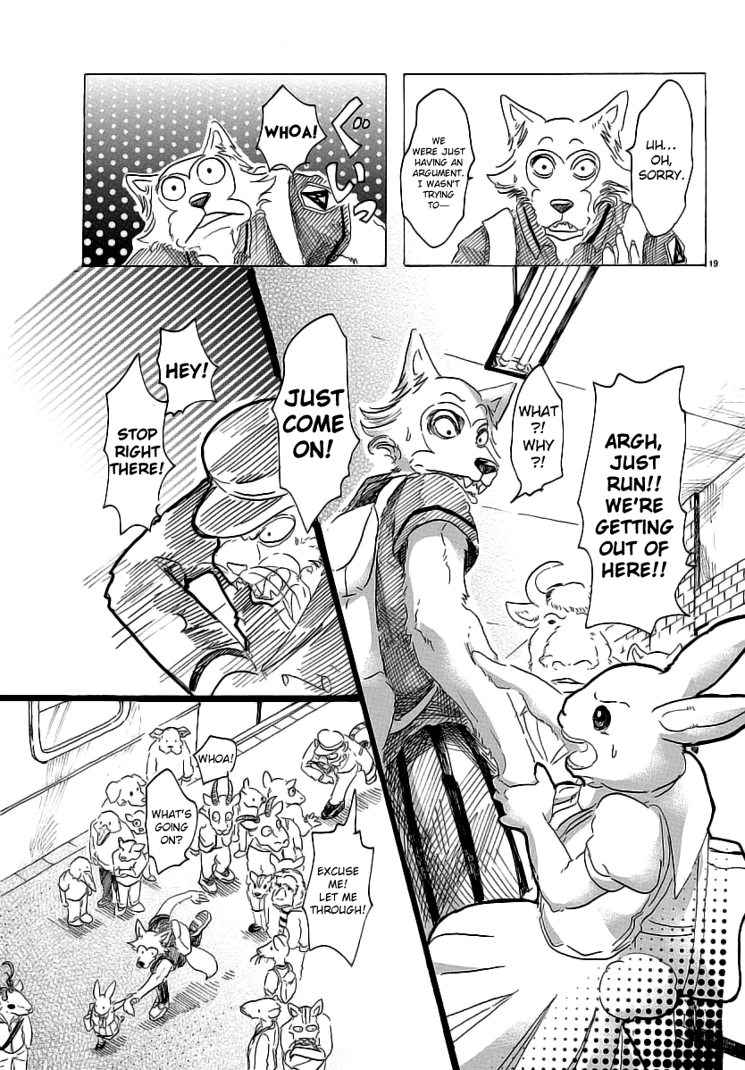 Beastars Chapter 29 page 20 - Chapter 29: Refreshing Wind from the Passing of a Metro Train