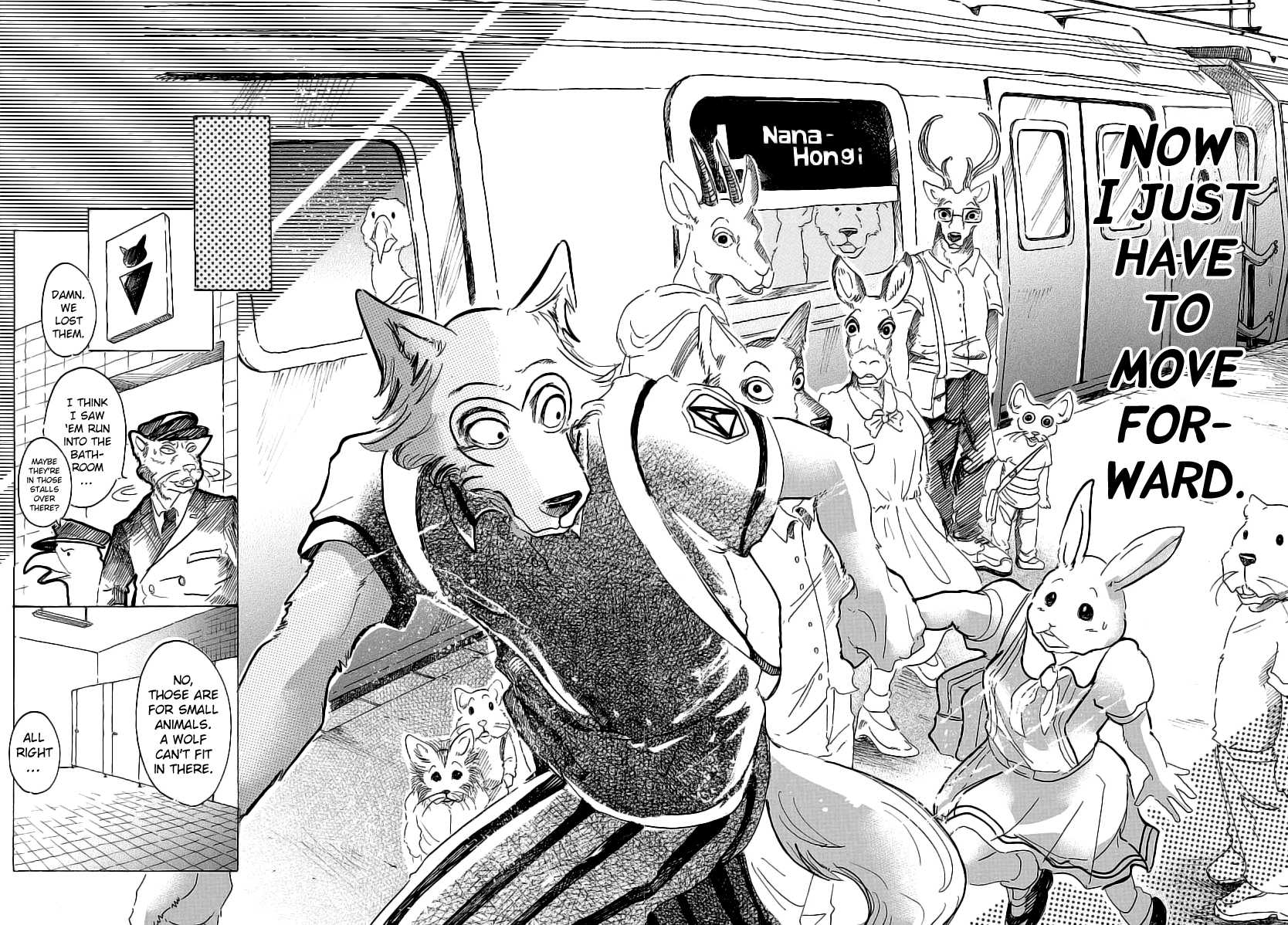 Beastars Chapter 29 page 25 - Chapter 29: Refreshing Wind from the Passing of a Metro Train