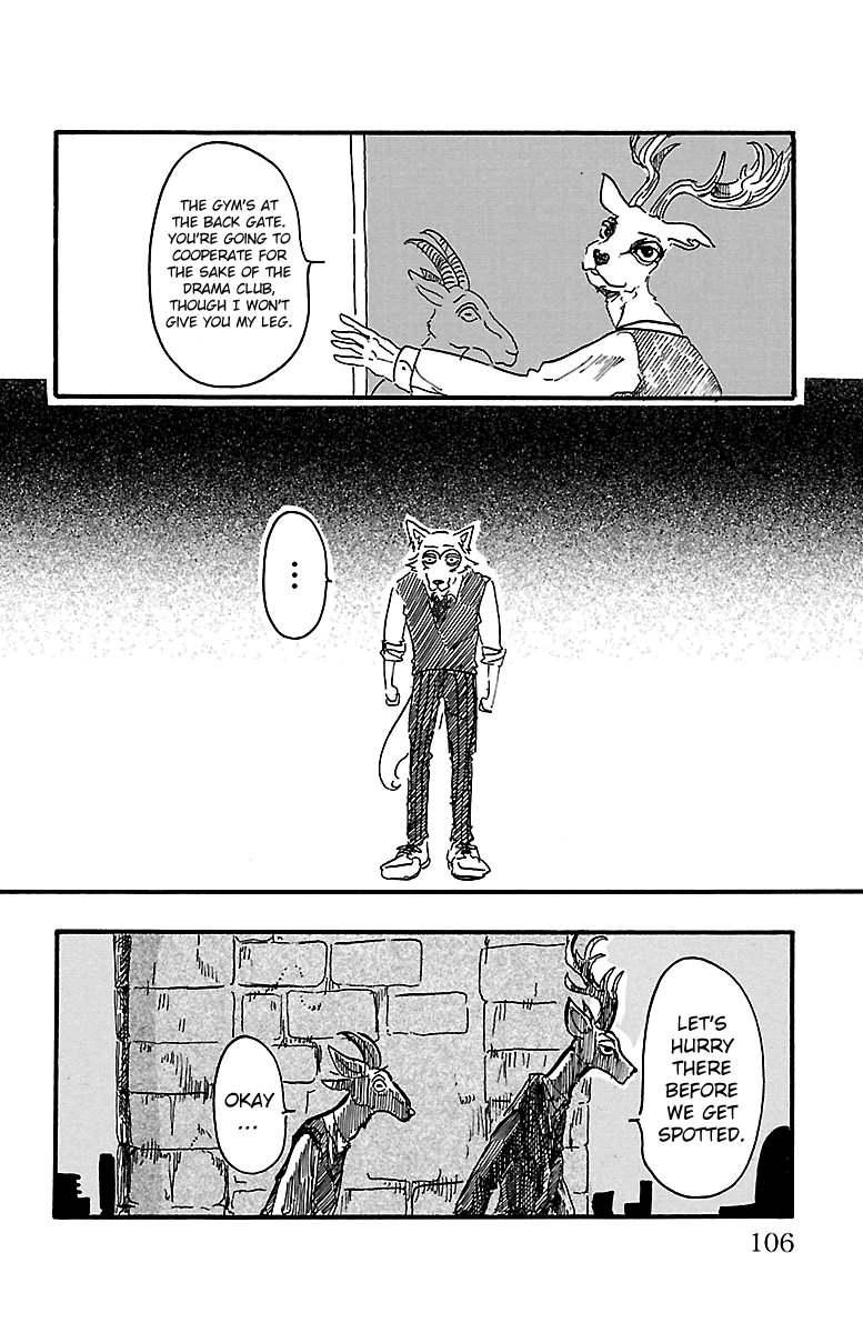 Beastars Chapter 3 page 14 - Chapter 3: A Disturbance in the Mist