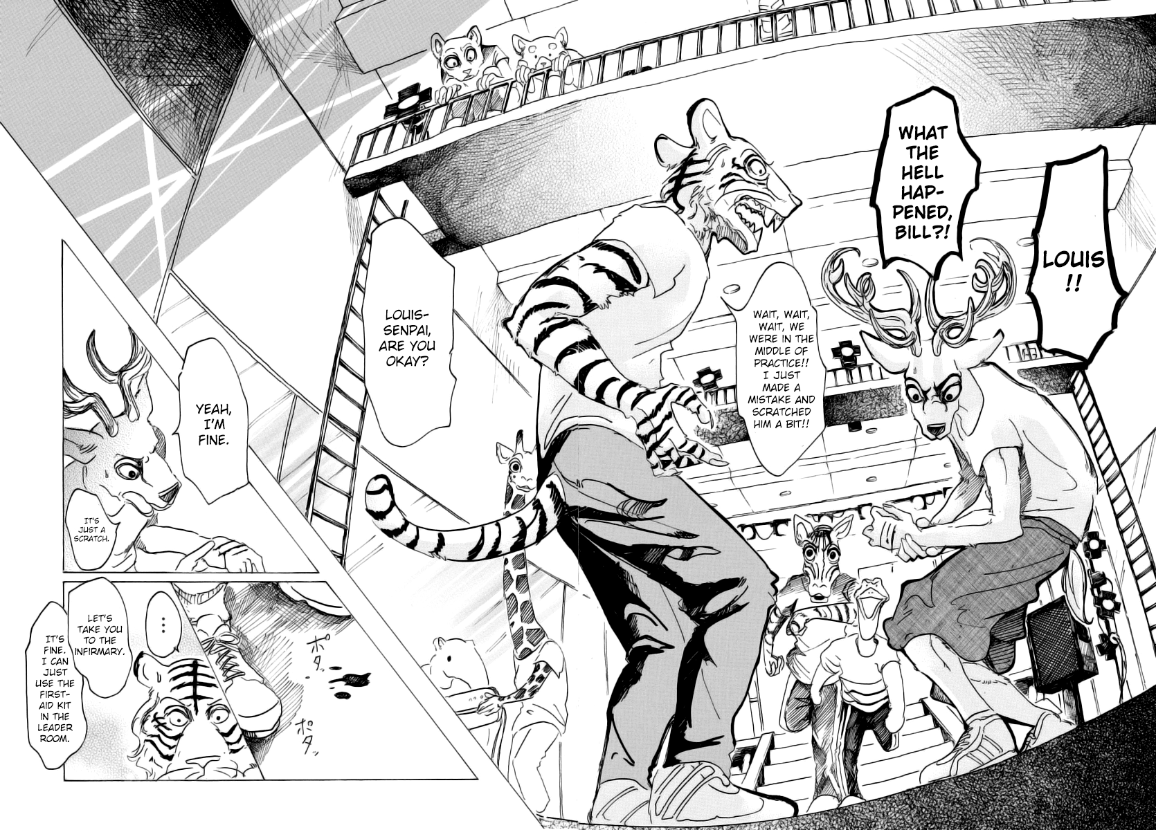 Beastars Chapter 30 page 10 - Chapter 30: An Animal Tamer with Nerves of Steel