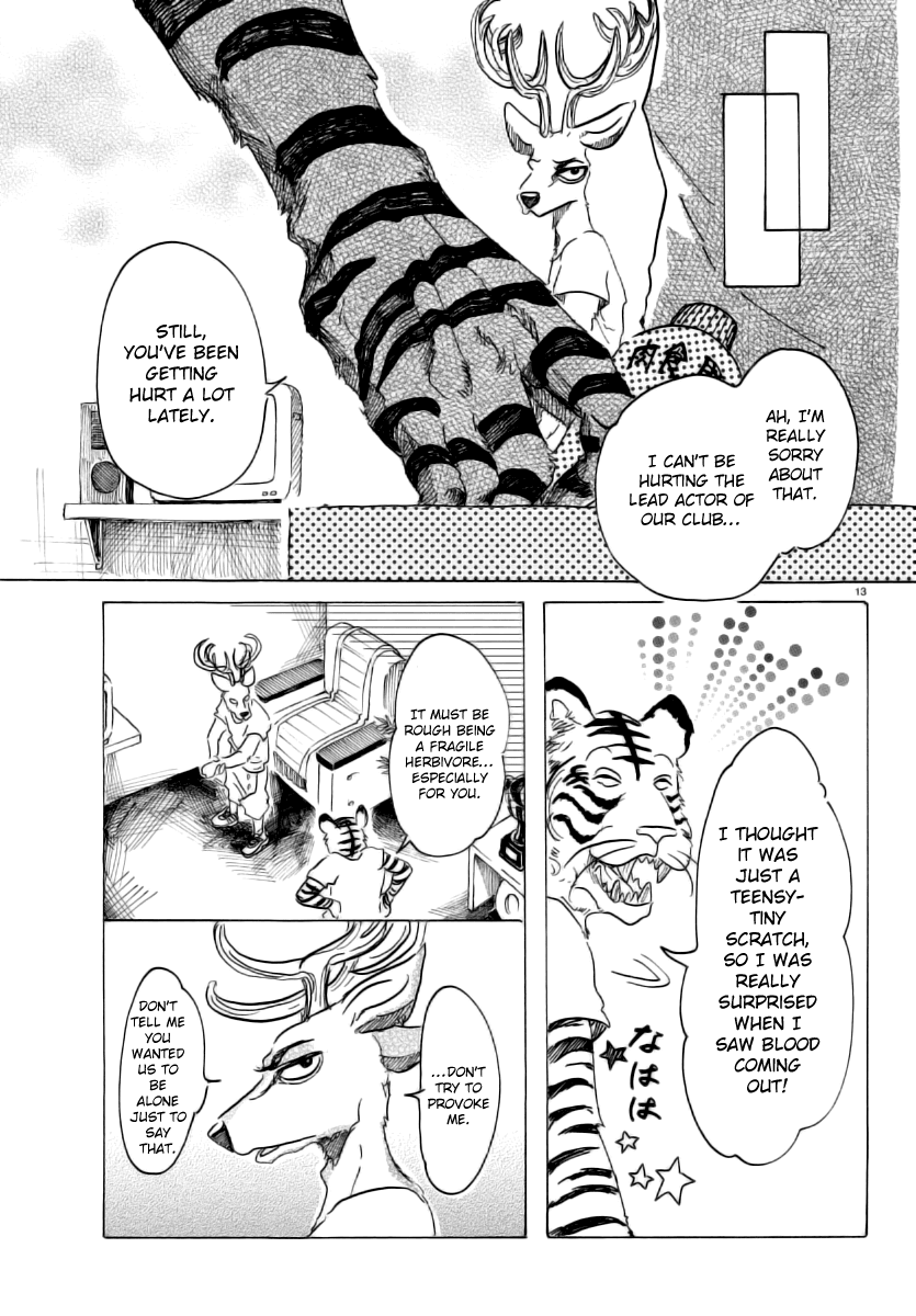 Beastars Chapter 30 page 12 - Chapter 30: An Animal Tamer with Nerves of Steel