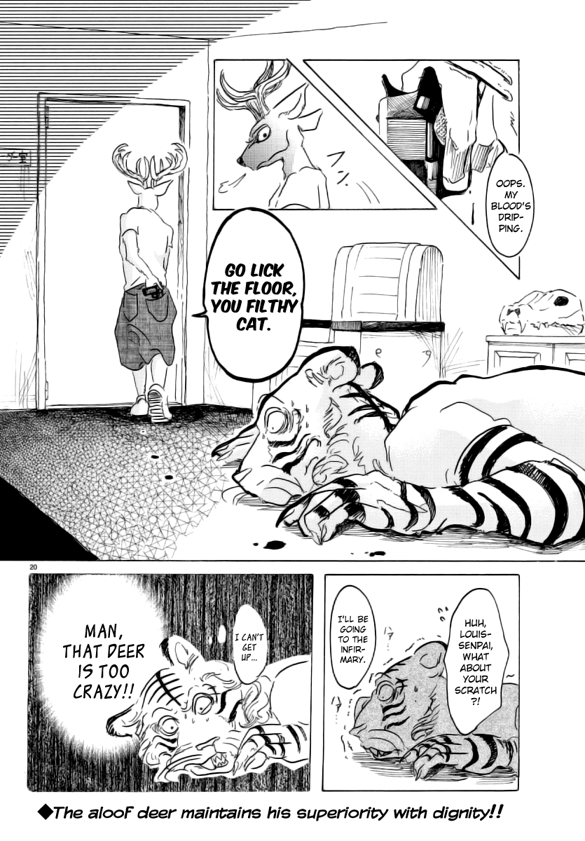 Beastars Chapter 30 page 18 - Chapter 30: An Animal Tamer with Nerves of Steel