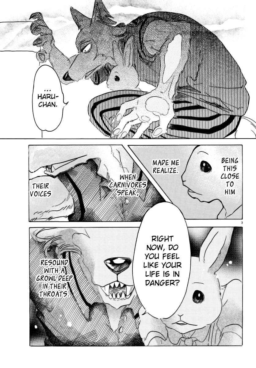 Beastars Chapter 30 page 3 - Chapter 30: An Animal Tamer with Nerves of Steel