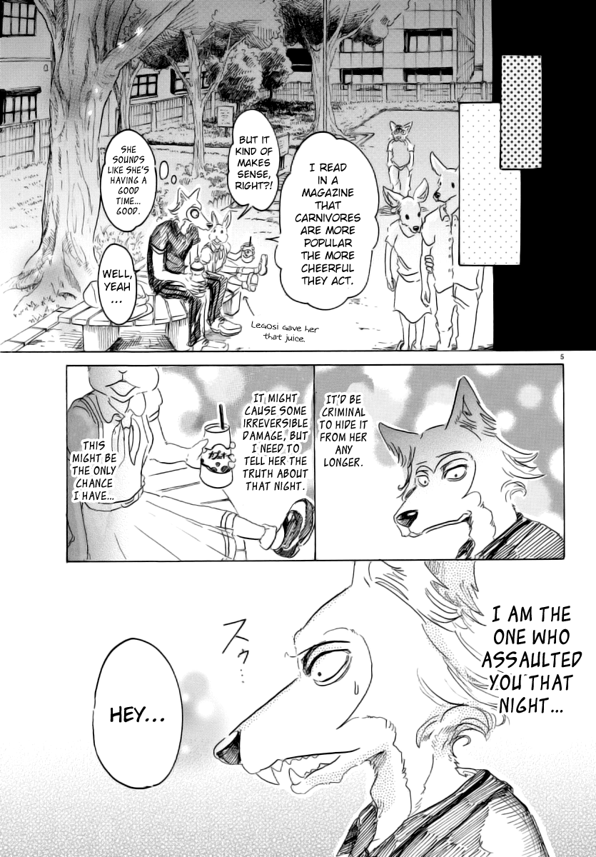 Beastars Chapter 30 page 5 - Chapter 30: An Animal Tamer with Nerves of Steel