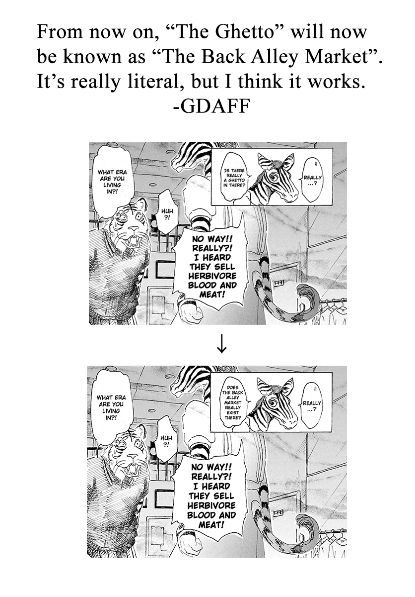 Beastars Chapter 31 page 2 - Chapter 31: Shocking Pink Ambition