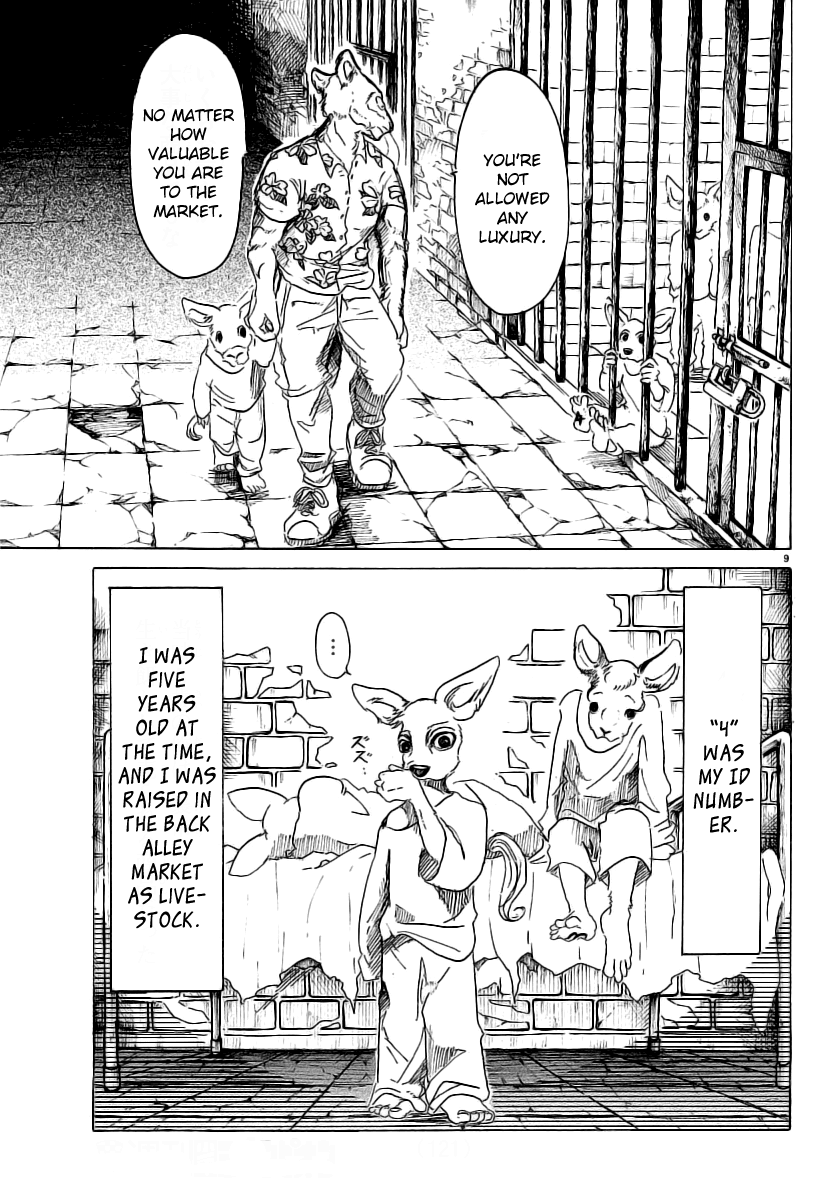 Beastars Chapter 33 page 10 - Chapter 33: To Make a Solemn Vow