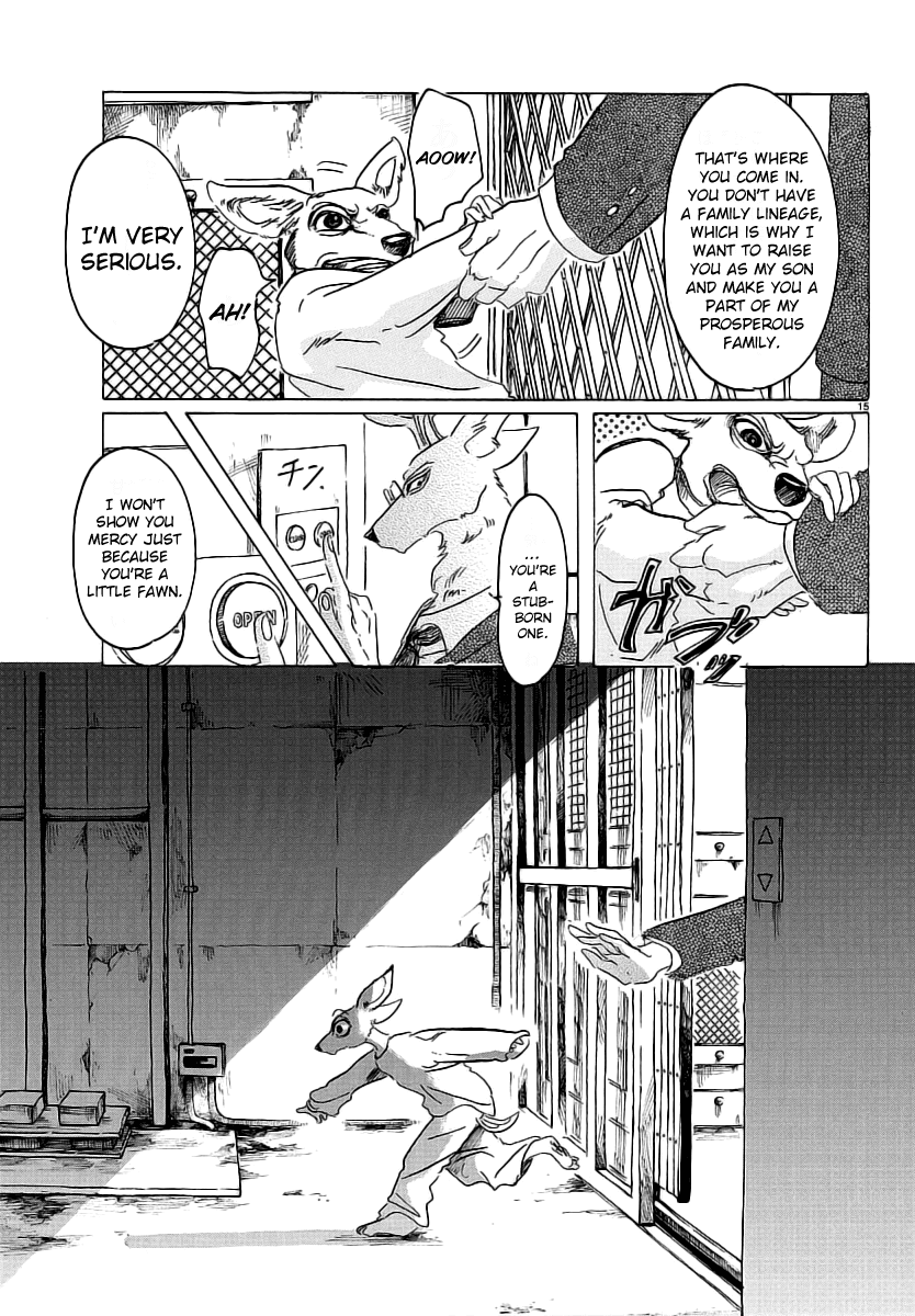 Beastars Chapter 33 page 16 - Chapter 33: To Make a Solemn Vow