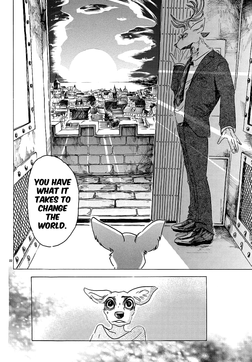 Beastars Chapter 33 page 22 - Chapter 33: To Make a Solemn Vow