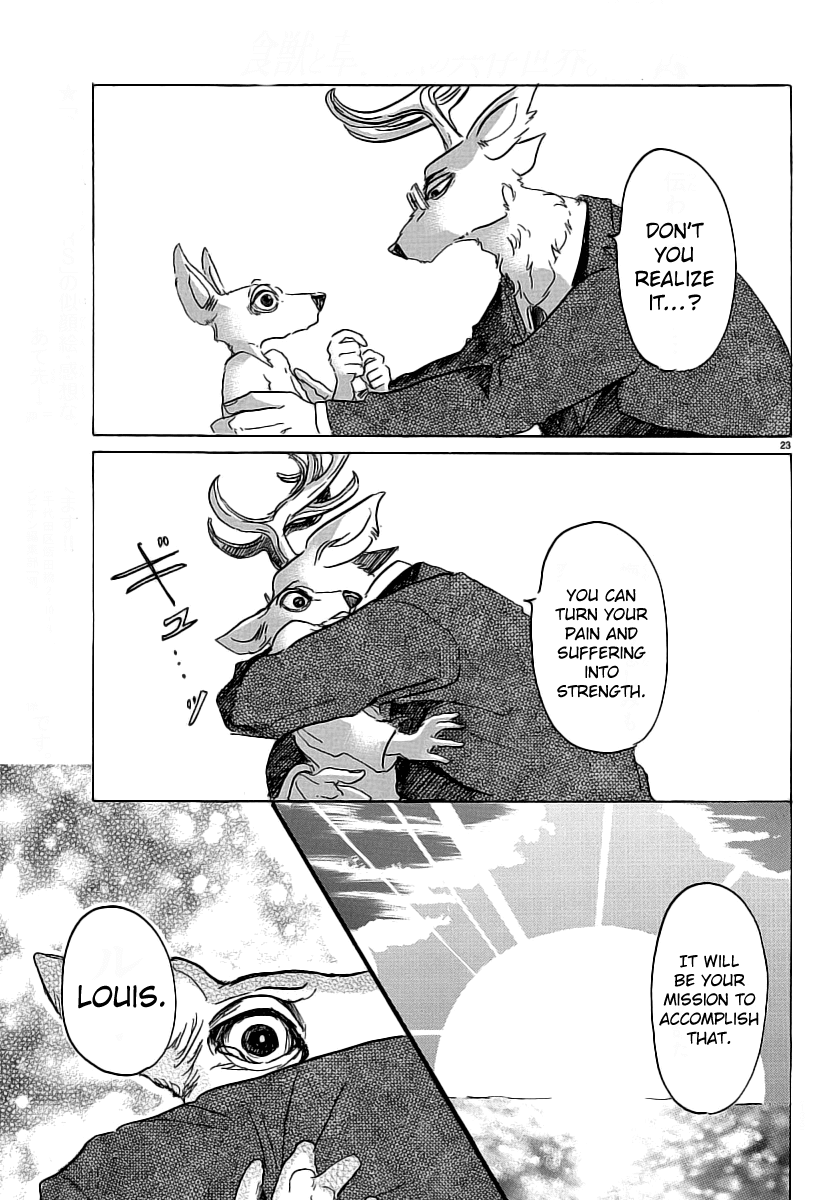 Beastars Chapter 33 page 23 - Chapter 33: To Make a Solemn Vow
