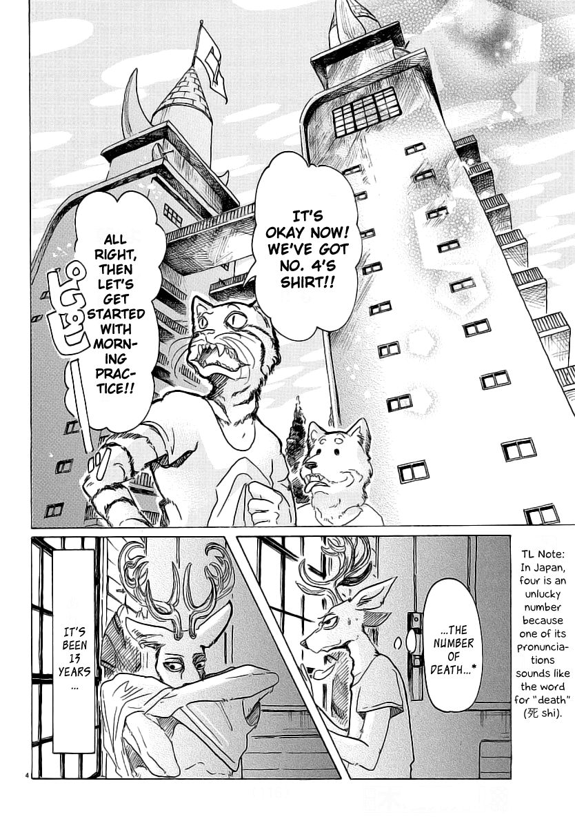 Beastars Chapter 33 page 5 - Chapter 33: To Make a Solemn Vow
