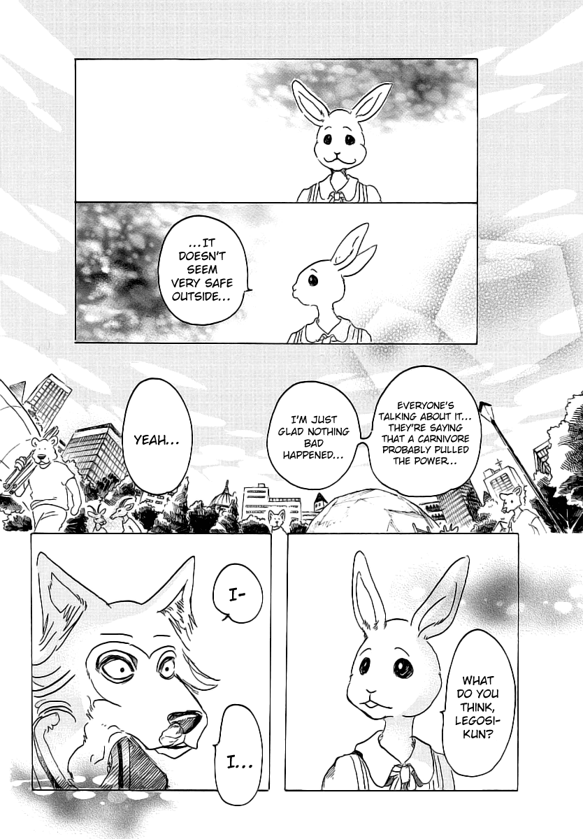 Beastars Chapter 34 page 13 - Chapter 34: A Meek Bodyguard